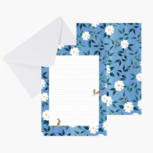 papier à lettres lapins