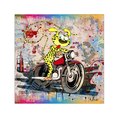 Tableau Pop Art Marsupilami Color