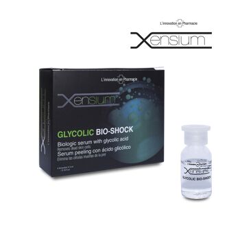 XENSIUM Bio-choc Glycolique 4 ampoules x 3 ml 1