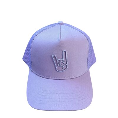 Trucker completamente viola