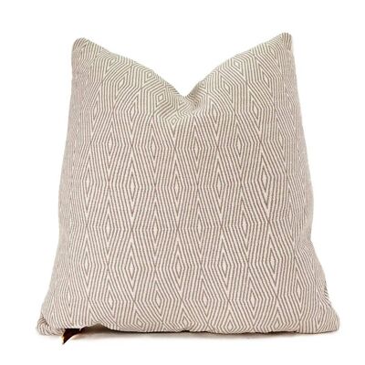 Neutral Textured Accent Pillow
