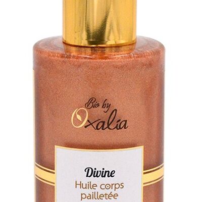 Divine - Glittery body oil - Resale 50 ml