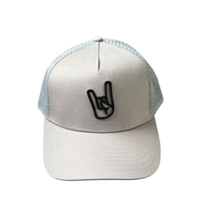 Trucker Grey black