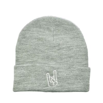 Gray beanie