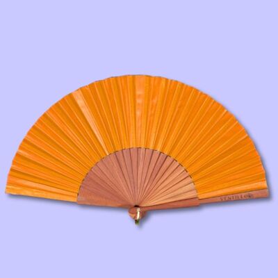 Plain fan n°20 Orange