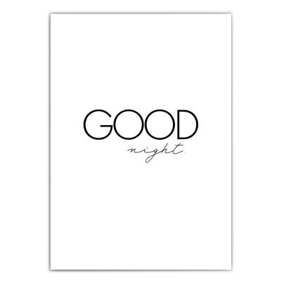 Good Night - Bedroom Poster