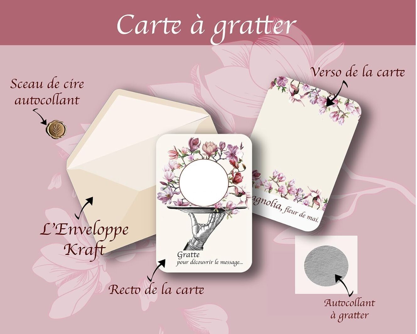 Gratta e vinci MAGNOLIA, fiore di maggio.