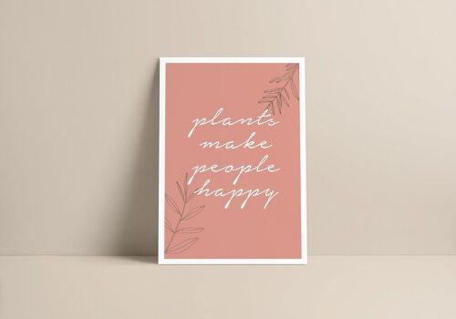 Affiche - Illustration PLANTS