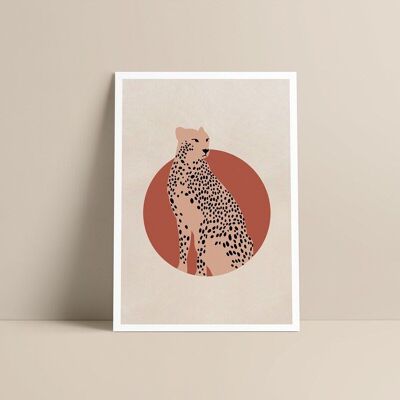 Affiche - Illustration CHEETAH