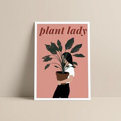 Póster - Ilustración PLANTA DAMA