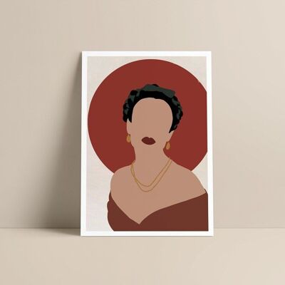 Póster - Ilustración FRIDA