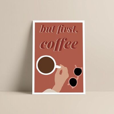 Poster - Illustrazione del caffè