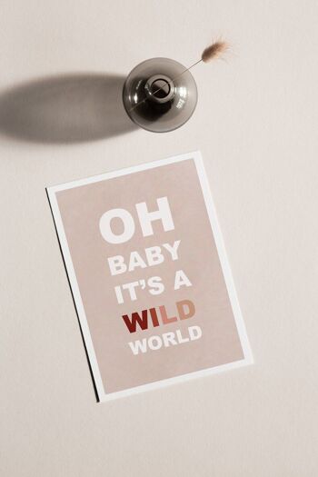 Affiche - Illustration WILD WORLD 2