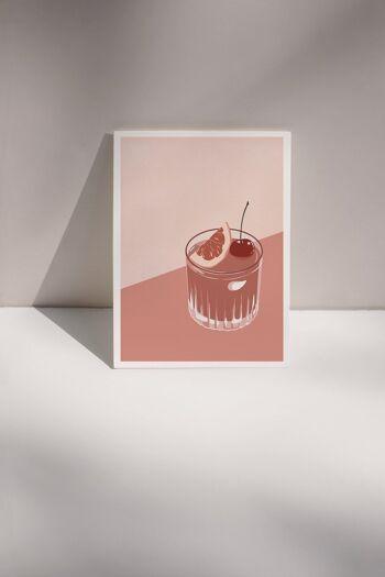 Affiche - Illustration COCKTAIL 3