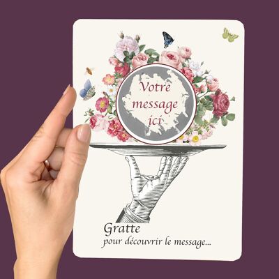 Gratta e vinci ROSA, fiore di luglio.