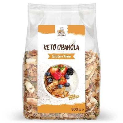 Lowcarbchef - Granola céto (300 gr)