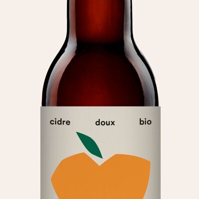 Organic Cider Amour d’Hérout, Sweet, 33cl