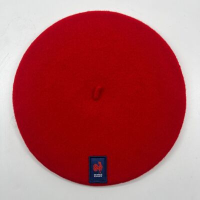 Rote FFR-Baskenmütze