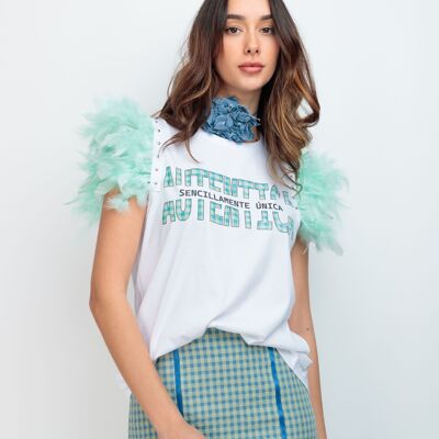 T-shirt Plumes Authentiques