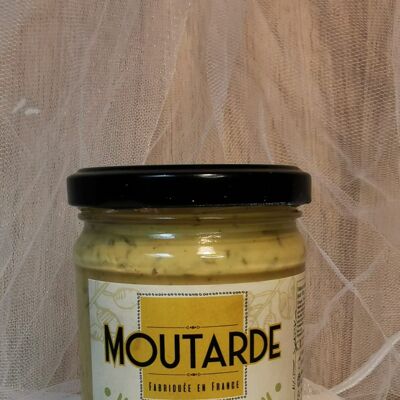 Moutarde au miel et thym