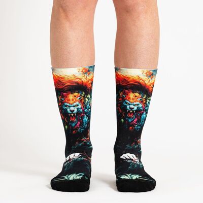 Chaussettes de sport, crossfit, cyclisme, course à pied, Ridefyl The Beast ML