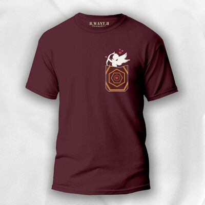 T-shirt Pocket-Mockup "Cupidon" - B.VOULOIR.B - Essentiel