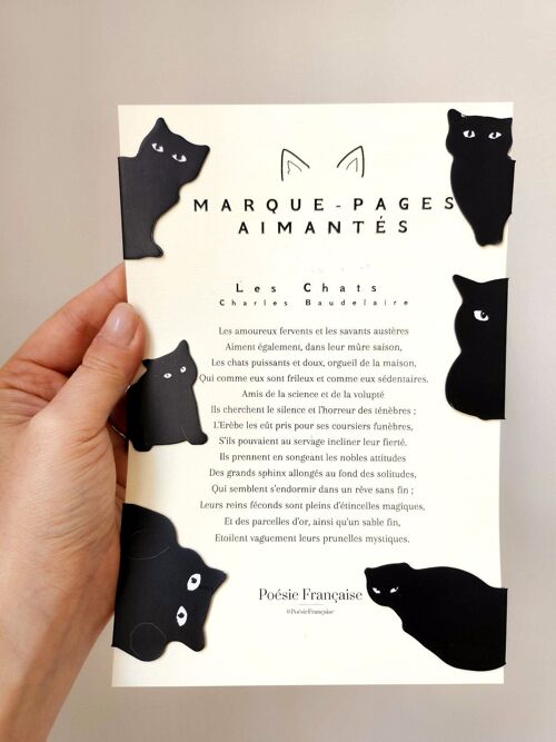 Marque-pages chats