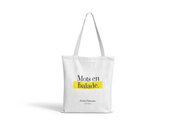 Tote bag Mots en balade. 3