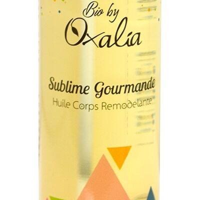 Sublime Gourmande - Remodeling body oil