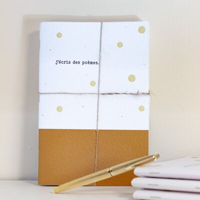 Carnet de notes J'écris des poèmes