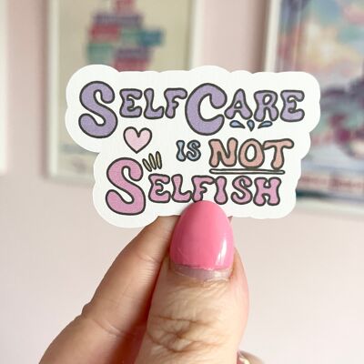 Self Care Large Sticker