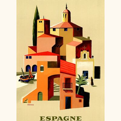 Affiche Air France / Espagne A094