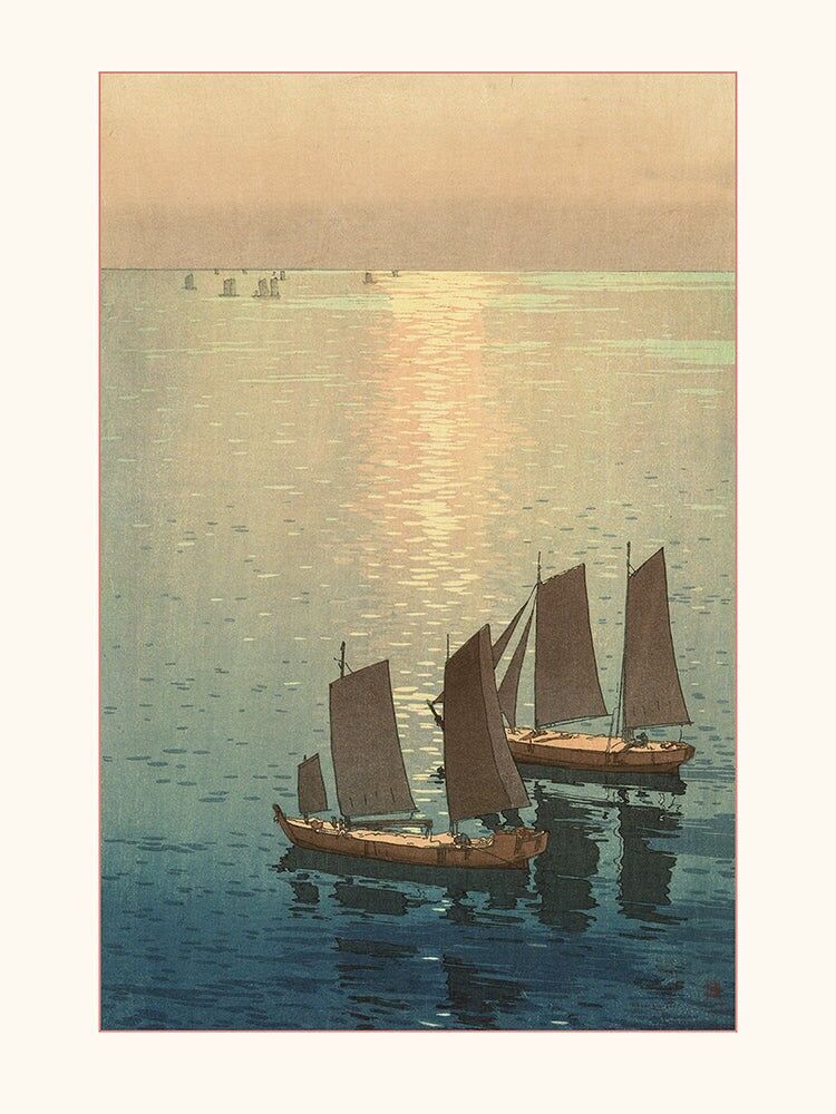 Kagirohi Poster Two Sailboats