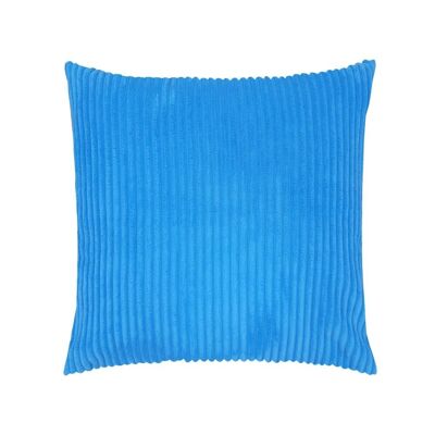 Cushion Cover Soft Rib - Bright Blue