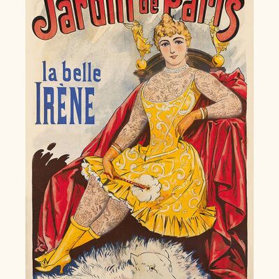 Affiche La belle Irène
