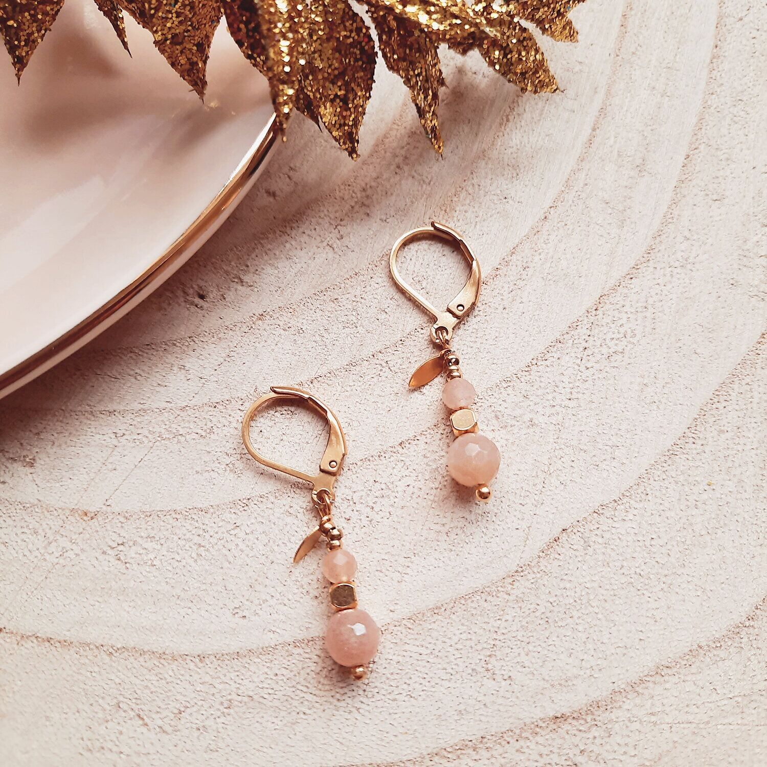 Orecchini COMÈTE Pierre Lune