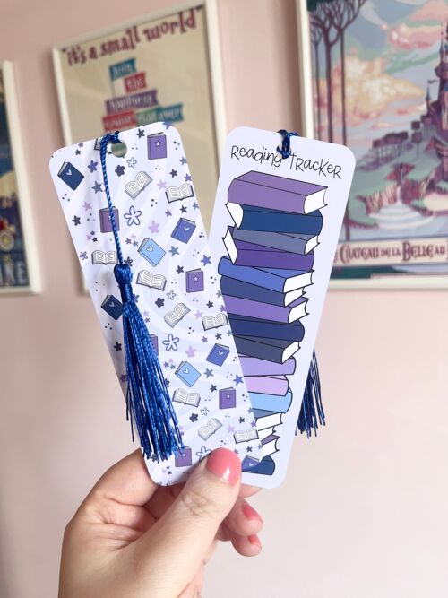 Fantasy Book Club Reading Tracker Bookmark