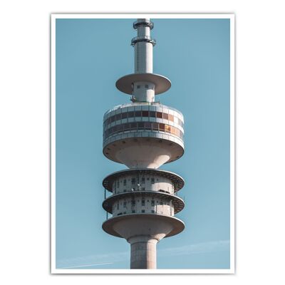 Póster Torre Olímpica - Munich