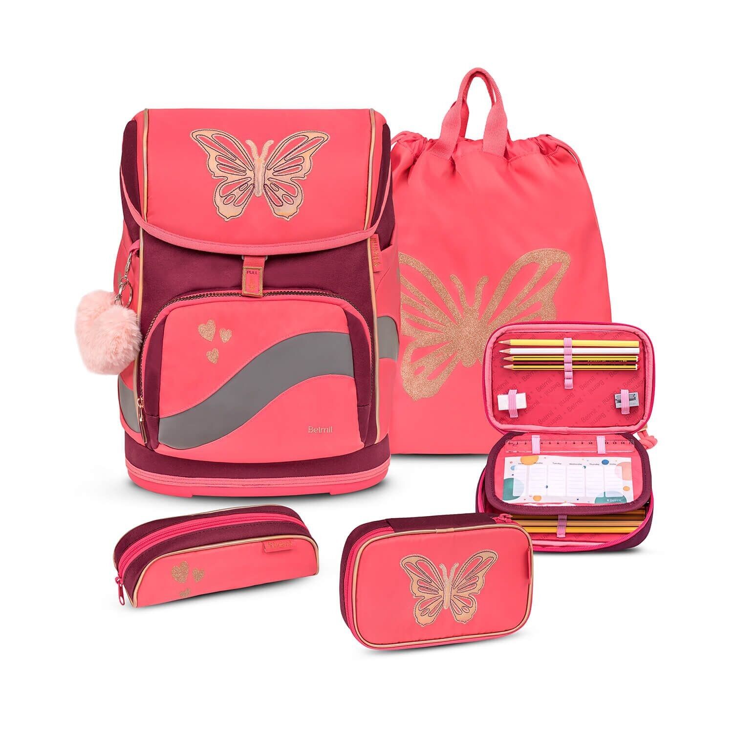 Smarty Plus Coral Set zaini 5pz.