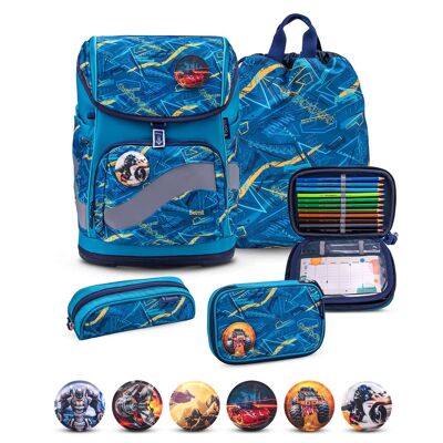 Smarty Plus Baltic Schoolbag set 5pcs.