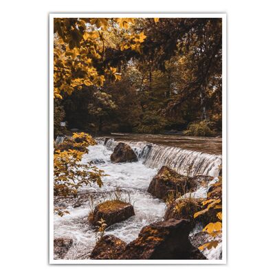 Bronze Garden on the Isar | Munich poster