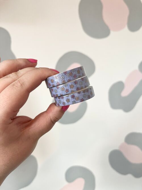 10mm Flowers Washi Tape