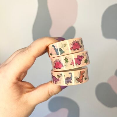 15 mm Dinosaurier-Washi-Tape