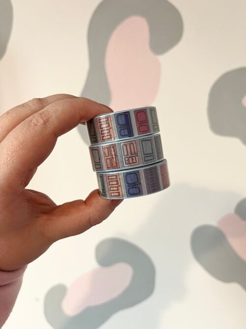 15mm Scare Doors Washi Tape