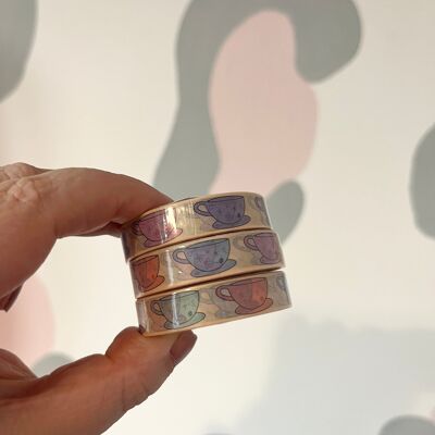 10mm Tea Cups Washi Tape