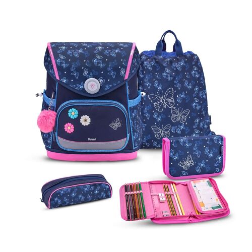 Premium Compact Plus Sapphire Schoolbag set 5pcs.