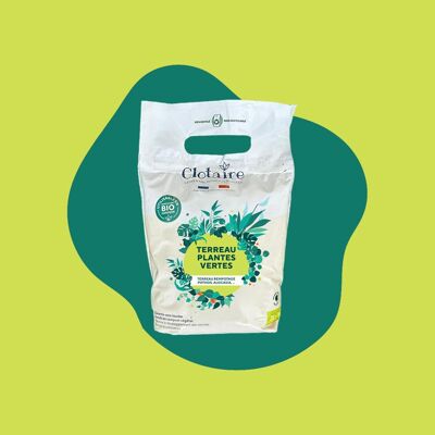 Terreau Plantes Vertes 2L - Clotaire