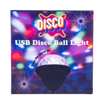 Lumière USB boule disco 2
