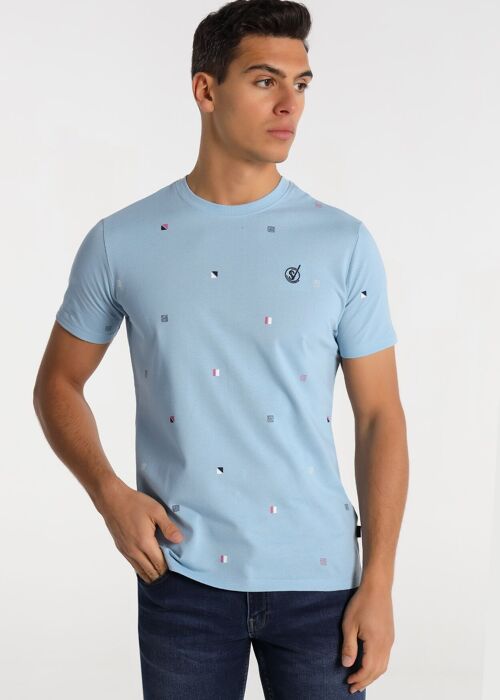 SIX VALVES - Mini Print Short Sleeve T-Shirt | 124925