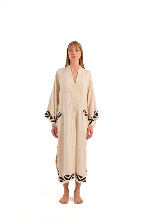 Saga Kimono (3291) 85% Cotton, 15% Linen
